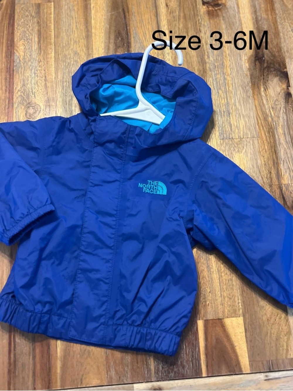 The North Face Toddler Hooded Rain Jacket - Royal Blue